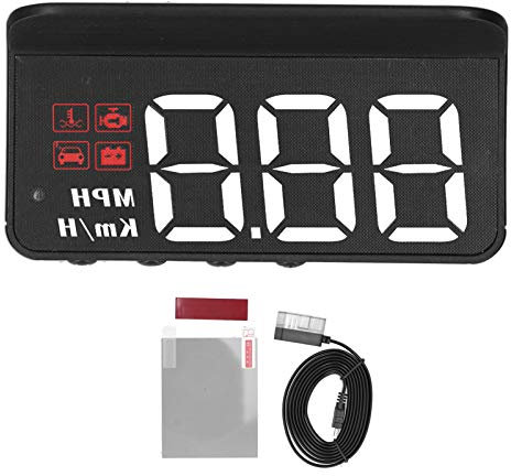 Bauge Multi-fonctions de Projecteur de Pare-brise HUD avec R¨¦tro-¨¦clairage Transparent de la Lumi¨¨re Adaptative pour les Voitures avec Interface