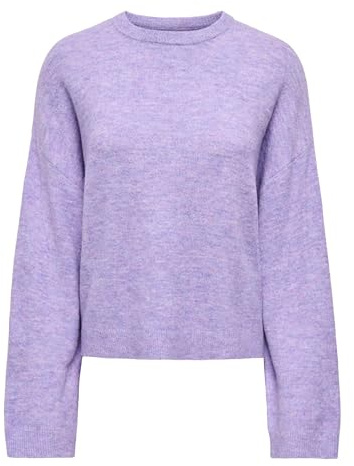 ONLY Neck Pullover Onlsimoni L/S Knt Noos-Jersey de Cuello Redondo para Mujer