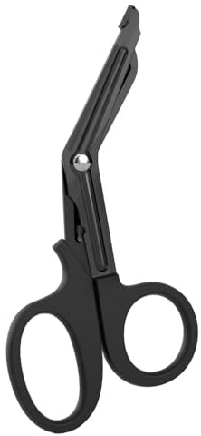1-Piece Medical Trauma Shears - Heavy-Duty Bandage Scissors for Nurses, EMT & First Aid - Safety Cutters for Emergency, Hospital & Home Care - Military-Grade Design