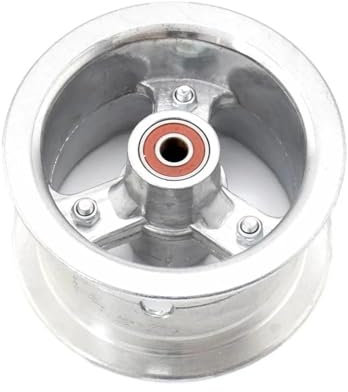 Eje De Transmisión Cubos de rueda de scooter de 4 pulgadas, llanta de aluminio de 10 pulgadas, 3.00-4, 4.10-4, 9 x 3.50-4, para scooter, bicicleta, ATV, Go Kart Eje Delantero