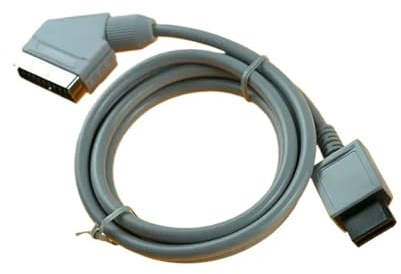 1pc 1.8m for RVB for câble péritel HD HDTV câble AV for Wii for WII for U for console NTSC