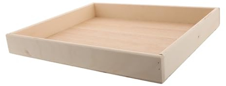 LRXIYODE Square Mini Sand Tray for Kids Desktop Sandbox Small Sand Box Storage Container for Indoor and Outdoor Play 35x30x4.5cm