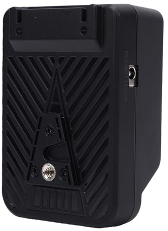 Jiawu Adaptateur de Plaque de Montage en V pour Batterie D'outil électrique, Alimentation PD 100 W avec Entrée/Sortie et Sortie D pour éclairage D'appareil Photo