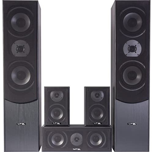 LTC E1004BL Pack de 5 enceinte 5.1 180 W Noir