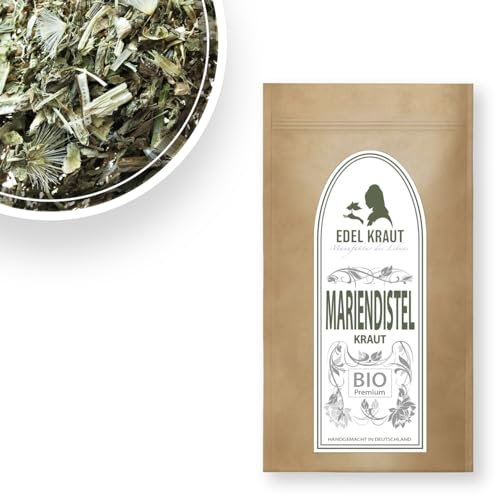 EDEL KRAUT | BIO Mariendistel Kraut Tee - Premium organic milk thistle herb cut - 500g