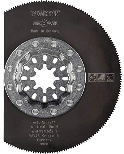 wolfcraft 4244000 Segmentsägeblatt Expert Durchmesser 85 mm, 1 V