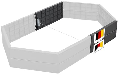 GARANTIA Ergo Set de ampliación para bancal Elevado Stone 2 Paneles Incl. Conectores