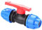 VALVOLA A Sfera in MDPE PE da 20 mm, SILENZIATORE, Raccordo A Compressione, Tubo dell'Acqua, Raccordo a Compressione in Tubo dell'Acqua in plastica Riduttore a Compressione MUFF Adattatore Femmina