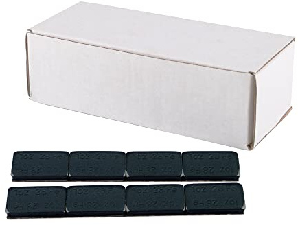 PROEZE Wheel Weights Black 1oz,72 oz/Box,1 Ounce Stick on Wheel Weights for Cars, Trucks, SUVs, Motorcycle and Others