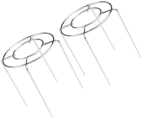 MOLUCKFU Rundes Dampfgarer-Rack Aus Edelstahl Kuchen-kühlregal Kuchenständerhalter Backwerkzeug Leicht Zu Reinigen Robust Praktisch