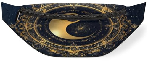 Yin Yang Tai Chi - Riñonera para mujeres, hombres, niños, niñas, niños, riñoneras, riñoneras, bolsa de cinturón para viajes, deportes, correr, color, M, Organizador de bolsas