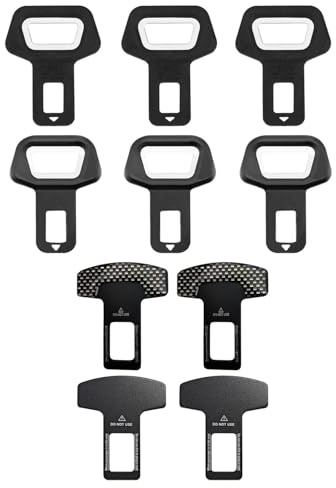 TPZORJX 10PCS Fibbie annulla Allarme per Cinture,gadget auto,accessori auto utili