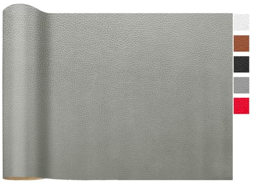 LOMUG Konstläder metervara svart 300 x 140 cm kornig vattentät konstläder kornig läderimitation texturerat lädertyg läder sprickor reparera läderlapp PU läderreparationsband för bilsäten soffa möbler