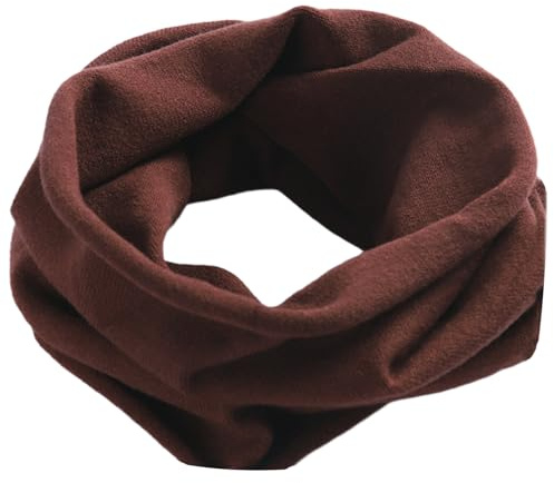 YWTAENOH 100% Kaschmir, gestrickter Loop-Schal, wärmer, kaltes Wetter, Halstuch, weich, klobiger Schal für Damen und Herren