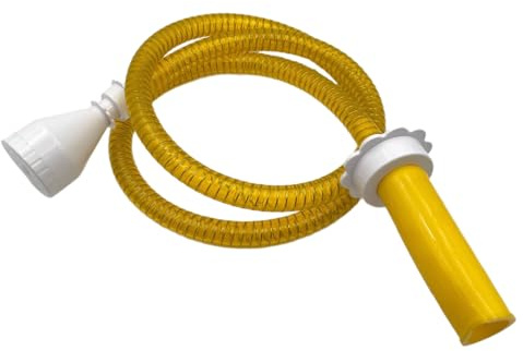 Tuyau de douche à angles réglables en ABS flexible - Installation facile sans outil - Mise à niveau pour le bain des animaux de compagnie et le nettoyage de la salle de bain - Tuyau de douche à