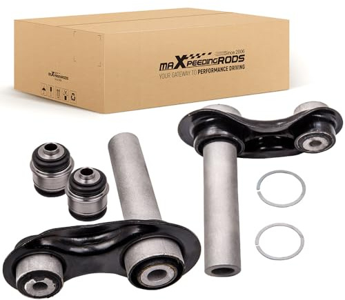 maXpeedingrods Control Arm + Rear Axle Bearing Kit Rear Suspension For BMW 5 Series E39 E60 E61 E63 E64