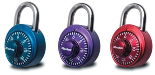 Master Lock X-treme cadenas à combinaison, couleurs assorties, 1-Pack