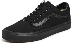 Vans Old Skool (Suede/Canvas), Sneaker Unisex-Adulto, Nero Black Canvas, 42 EU