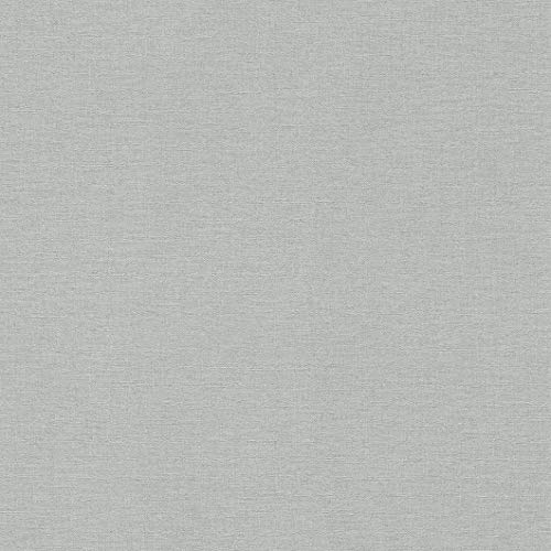 rasch Tapete 449822 aus der Kollektion Florentine II – Einfarbige Vliestapete in Grau – 10,05m x 53cm (L x B)