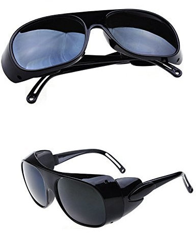 Nadalan Nero Occhiali per saldatura/Occhiali da lavoro/Occhiali anti-shock/Occhiali di protezione laser