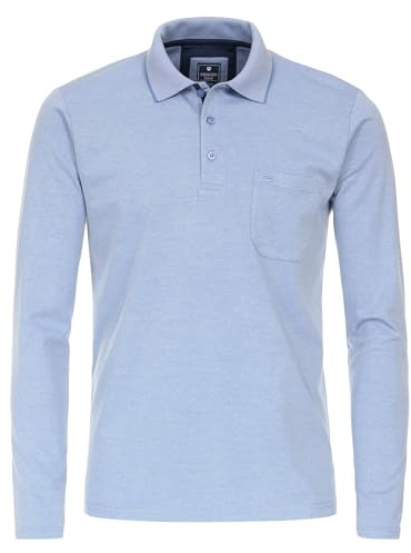 Redmond Polo-Shirt Langarm Uni nah