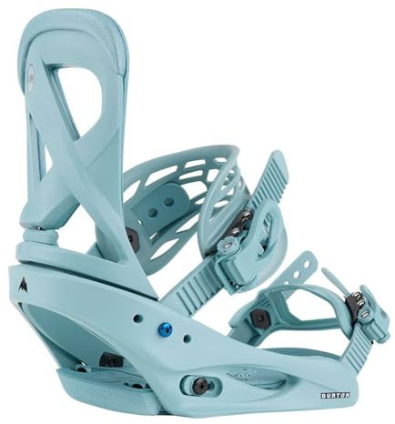 Burton - Fixations De Snowboard Scribe Re Flex Bleu Femme - Femme - Taille m - Bleu