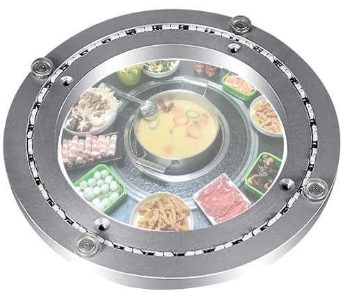 Lazy Susan Rotating Turntable Drehkranz Drehlager Schwerlast Drehplatte Kugellager 360°Drehscheibe, Drehkonsole 8 12 16 20 32 Zoll, Drehkranz TV-Monitorständer Lager Drehbeschlag