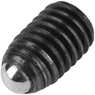 Stantuffo a Sfera Esagonale con Filettatura M8 10 Pezzi, Stantuffo a Molla, Set di Stantuffi a Molla in Acciaio Al Carbonio con Presa a Vite in Acciaio Al Carbonio M8)