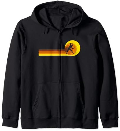 Fechten Game Gamer Fechterin Spiel Fechten Vintage Fechter Kapuzenjacke