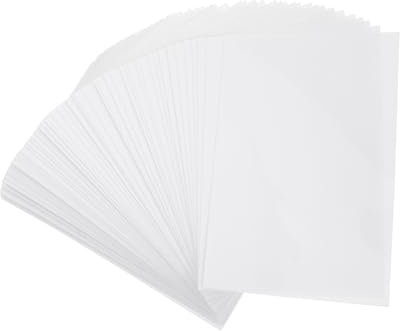Hemobllo Selbstklebende Laminierfolien PVC Transparent Lichtreflexionshemmend 6 Zoll Fotos Dokumentenschutz Ohne Klebstoff Für Büro Selbstgemacht