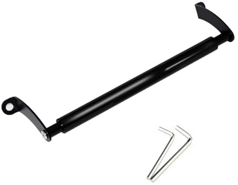 Accessorio Modifica Manubrio Motocicletta Barra Trasversale Livello Rinforzata Staffa Manubrio Bilanciamento Regolabile Motocicletta(Black)