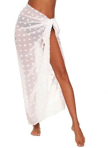 ZUIMEIHQH Sarongs for Women, Beach Cover Up, Long Sexy Beachwear Bikini Cover Up Lightweight Wrap Sarong for Swimming Pools Beaches