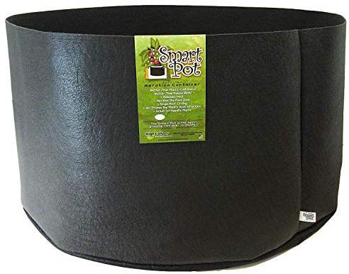 Smart Pots 65-Gallon Smart Pot Soft-Sided Container, Black