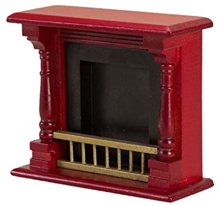 F Fityle 1/12 Dollhouse Miniature Modèle Cheminée Poupée Accessoires Décoration Faire Semblant de Jouer Micro Paysage Maison Meubles Jouets Salon Ornements