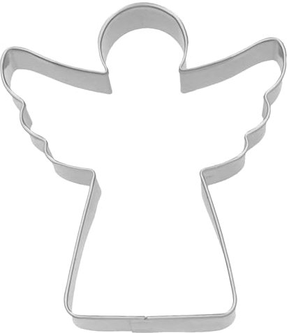 Birkmann, Ausstechform Engel, 7 cm, Edelstahl, hochwertige Qualität, 189911