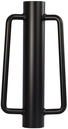 LADECH Fence Post Driver, Heavy Duty Hand Post Pounder with Handle - Use for Metal U Posts, T Posts, Garden Fence (12 Lbs)
