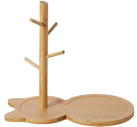 Zerodeko Schlüsselhalter Tray Multifunktionaler Schmuckständer Aus Holz Ringhalter Für Schlüssel Und Schmuck Für Eingangsbereich Und Wohnräume
