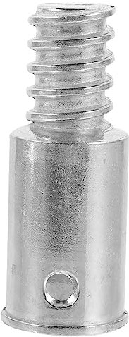 WHAMVOX Metal Threaded Tips for Broom Rods Broom Stick Adapter Threaded Tip Replacement Cleaning Pole Adapter Suitable for Extendable Pole