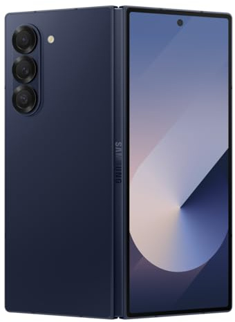 Samsung Galaxy Z Fold6 256GB Navy 19,3cm (7,6) OLED Display, Android 14, Triple-Kamera, Faltbar (Ricondizionato)