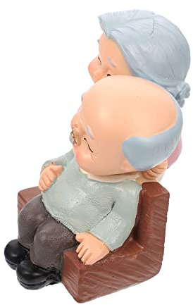 Zerodeko Oma Opa Statue Kuchen Harz Für Hochzeit Geburtstag Weihnachten Präsentieren