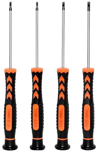 1,5 mm 2 mm 2,5 mm 3 mm tournevis plat plat magnétique petit tournevis ensemble de tournevis pour lunettes de vue montres kit d'outils de réparation