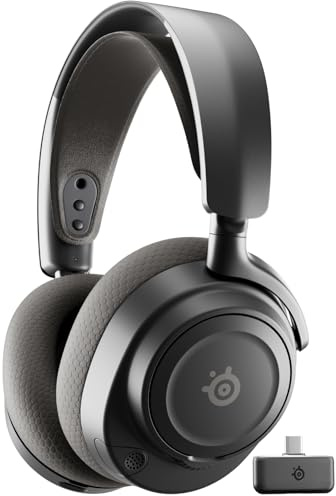SteelSeries Arctis Nova 7P Wireless Gen 2 Gaming Headset - Neodymium Magnetic Drivers - Supports PS4/5, PC, Switch 1/2, Mobile (Renewed)