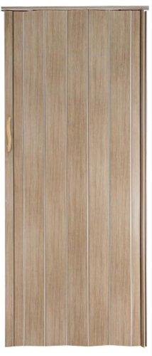 Falttür Schiebetür Tür Sonoma Eiche hell farben Höhe 202 cm Einbaubreite bis 96 cm Doppelwandprofil Neu