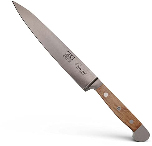 Güde Solingen - Filiermesser geschmiedet, 18 cm, Fasseichenholz, ALPHA FASSEICHE, Doppelkropf, Handmade Germany