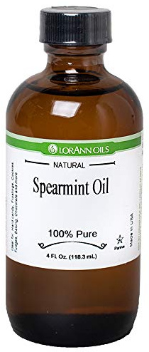 LorAnn Spearmint Oil SS Natural, 4 ounce bottle