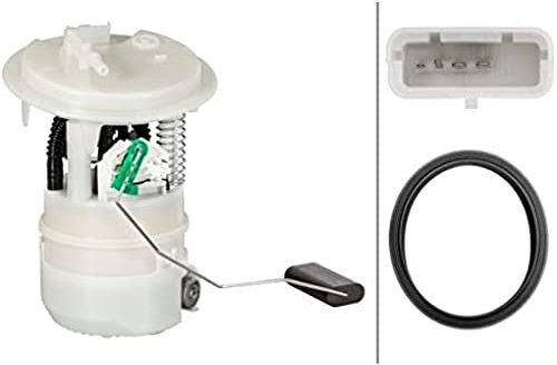 HELLA 8TF 358 146-531 Unité d'injection de carburant - électrique - 4pôle - avec joint d'étanchéite/avec palpeur de carburant - avec régulateur de pression