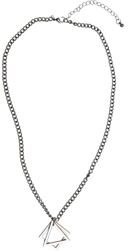Urban Classics Unisex Halskette Mercury Layering Necklace gunmetal one size