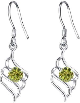 Moissanit-Ohrringe für Damen, Labor-Diamantohrringe, 925er-Sterlingsilber, Diamantohrringe, Brautohrringe für Hochzeit, Moissanit-Ohrringe, Diamantohrringe, Diamantohrringe für Damen, Stein, Moissanit