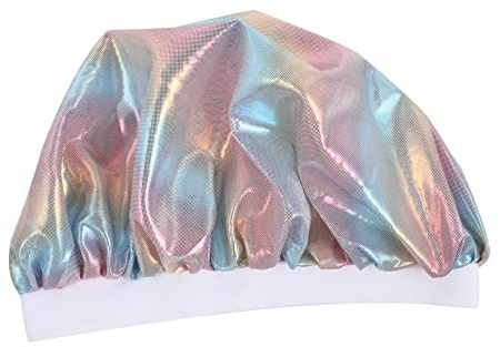 DEARMAMY Bonnet De Bain Élastique Large Pour Cheveux Bain Et Douche Bandeau Confortable Pour Sommeil Nocturne