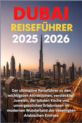 Dubai Reiseführer 2025/2026: Der ultimative Reiseführer zu den wichtigsten Attraktionen, versteckten Juwelen, der lokalen Küche und unvergesslichen ... Wunderland der Vereinigten Arabischen Emirate